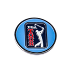 PGA TOUR淡藍果嶺底座+雙帽夾