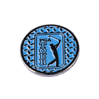 PGA TOUR淡藍果嶺底座+雙帽夾