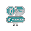 PGA TOUR高爾夫指向球標(湖綠)