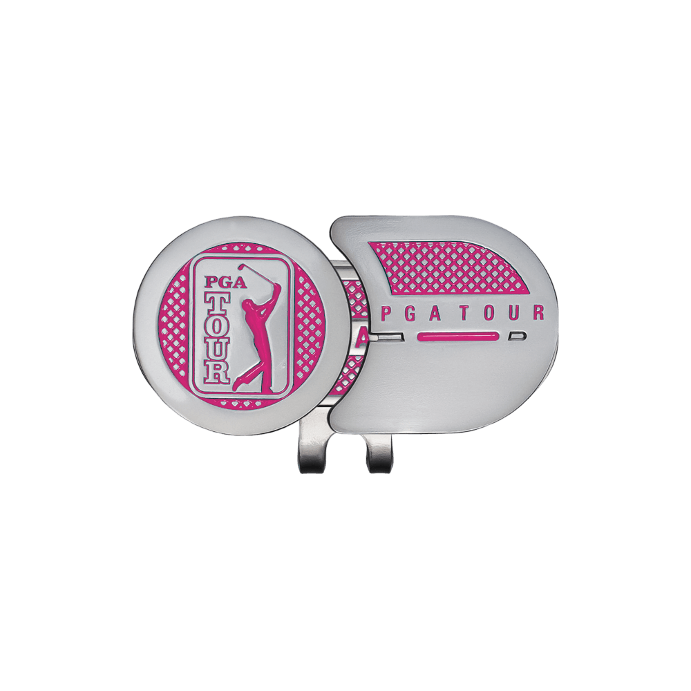 PGA TOUR高爾夫指向球標(洋紅)