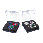 PGA TOUR深藍果嶺底座+雙帽夾