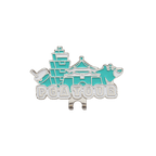 PGA TOUR台灣限定球標帽夾(湖綠)