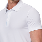 菱形紋涼感提花短袖