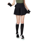 高腰女百褶裙