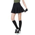 高腰女百褶裙
