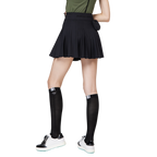 高腰女百褶裙