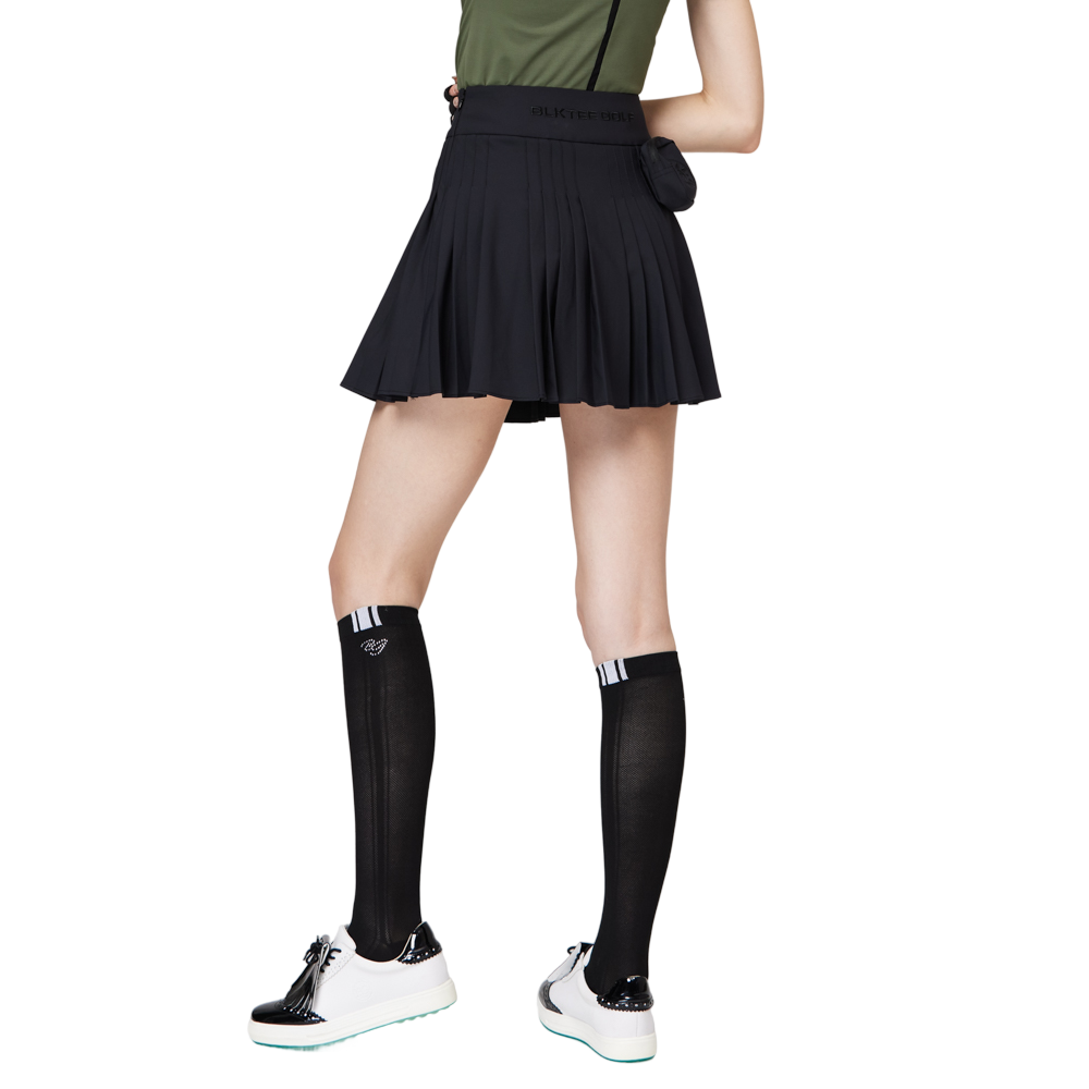 高腰女百褶裙