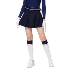 高腰女百褶裙