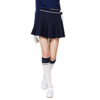 高腰女百褶裙