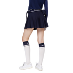 高腰女百褶裙