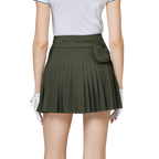 高腰女百褶裙