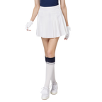 高腰女百褶裙