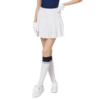 高腰女百褶裙