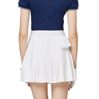 高腰女百褶裙