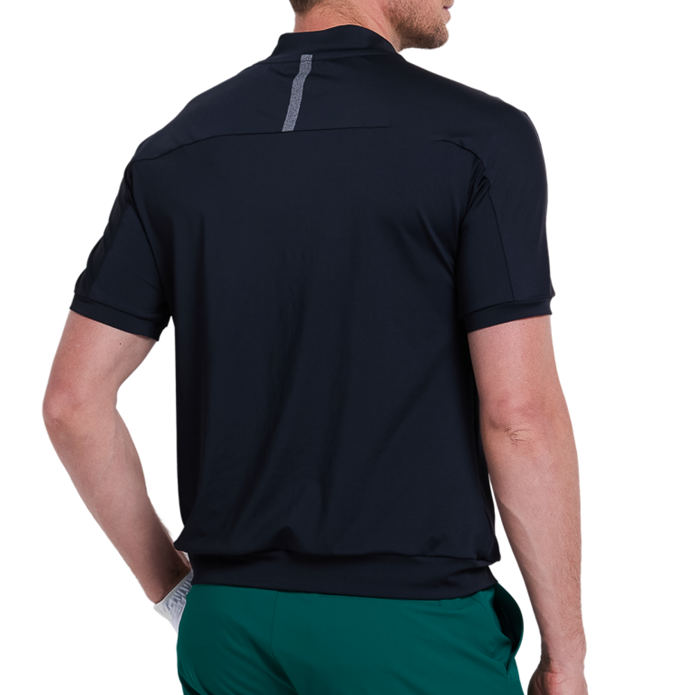 男吸濕排汗短袖(黑)