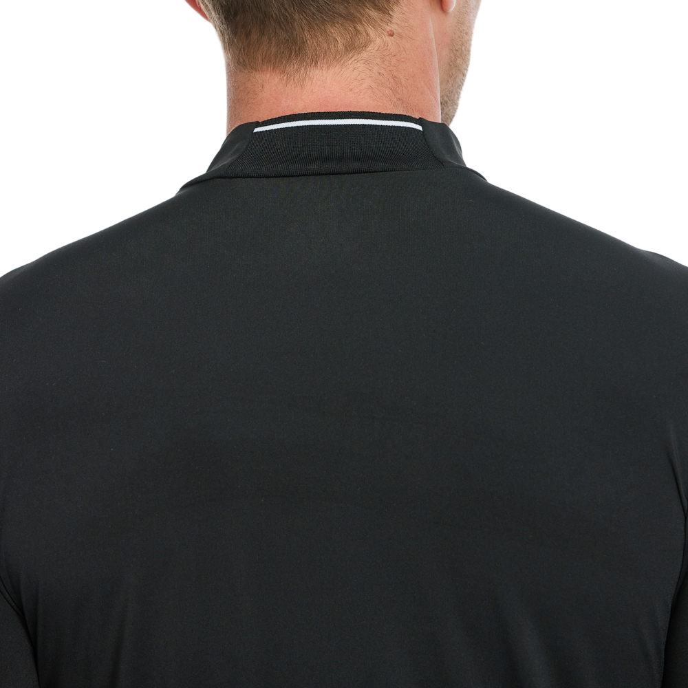 男中領打底長袖(黑)