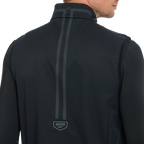 Men's Volcanic Rock Fleece-Soled Warm Vest (Black)
