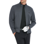 Men's Volcanic Rock Fleece-Lined Warm Jacket (Dark Gray)
