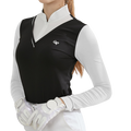 GoPlayer レディース ワンピース 日焼け止めスリーブ ジャンパー (ブラック)