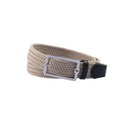 GoPlayer Men's Golf Elastic Belt (Beige)